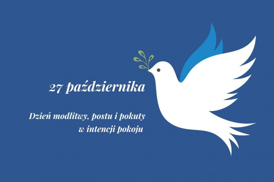 27 października dniem modlitwy, postu i pokuty w intencji pokoju