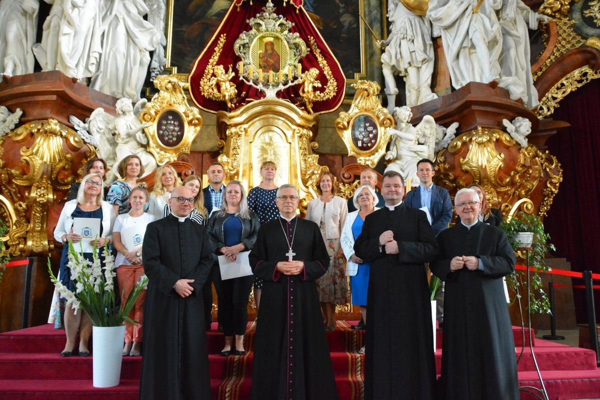 Dzień skupienia katechetów w Krzeszowie.