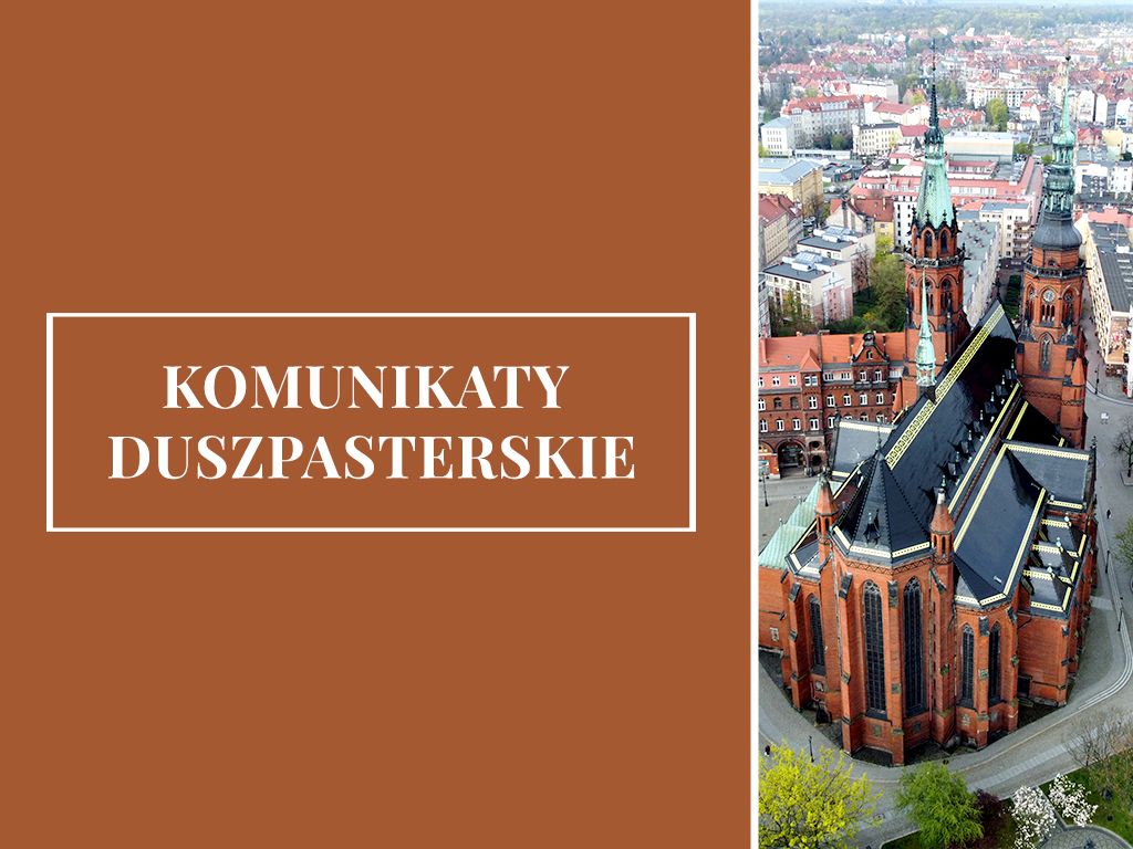 Komunikaty duszpasterskie - 20 stycznia 2023