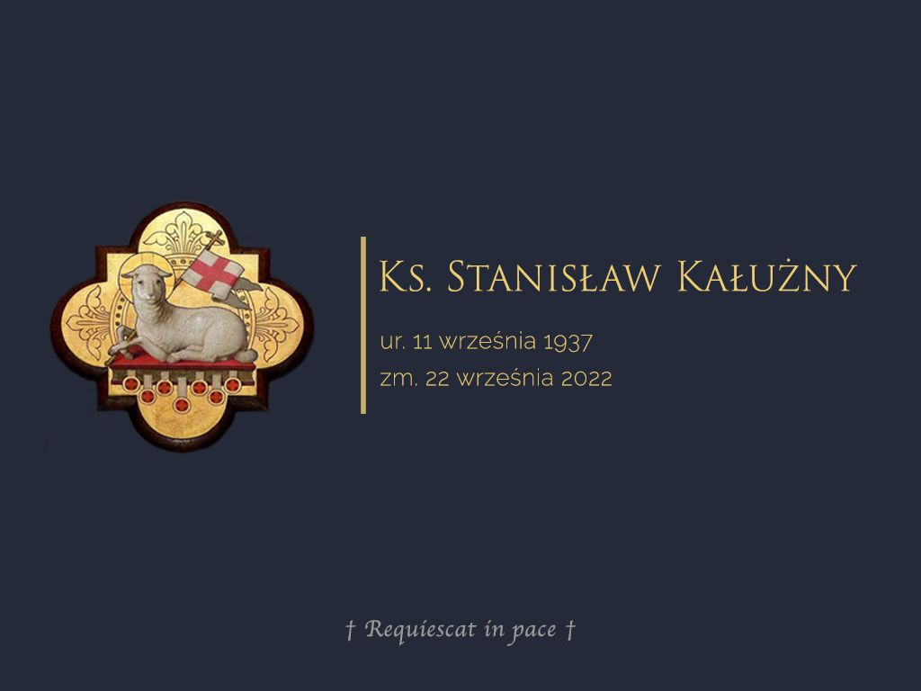Zmarł ks. Stanisław Kałużny