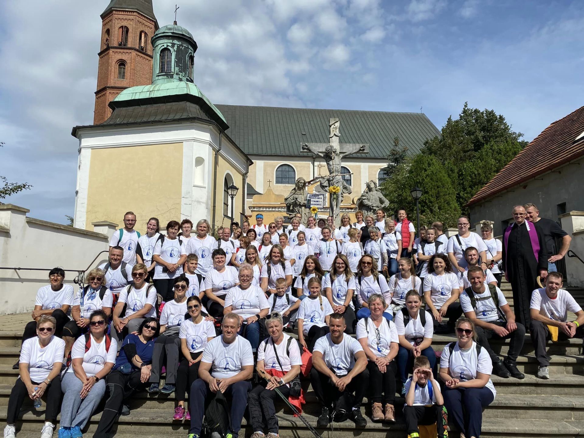 II Piesza Pielgrzymka parafii Tymowa do Jutrzenki Nadziei w Grodowcu