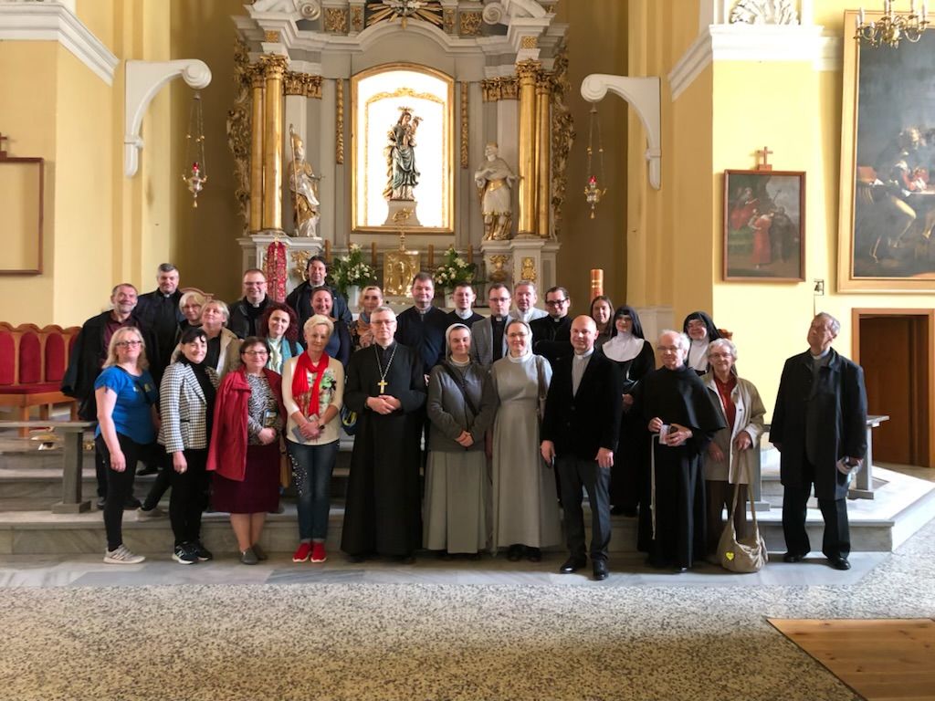 Dzień skupienia pracowników Legnickiej Kurii Biskupiej i Wyższego Seminarium Duchownego