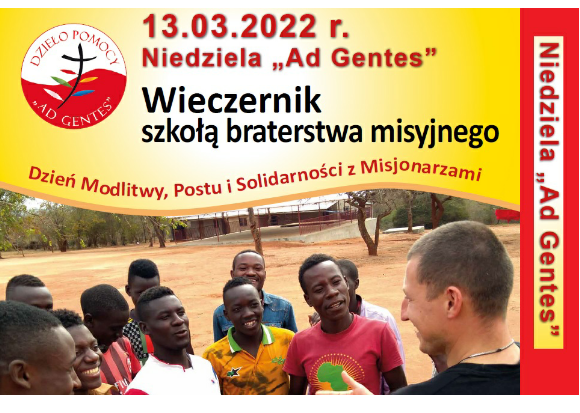 13 marca: Dzień Modlitwy, Postu i Solidarności z Misjonarzami