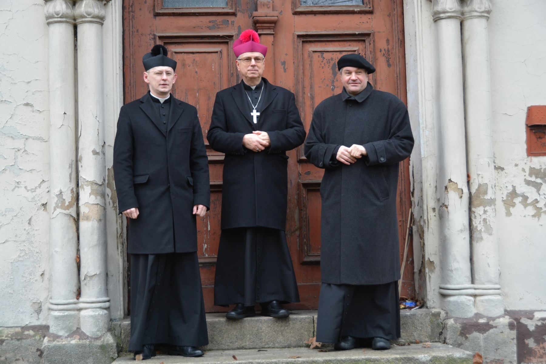 Bp Andrzej Siemieniewski odwiedził żydowski Dom Modlitwy