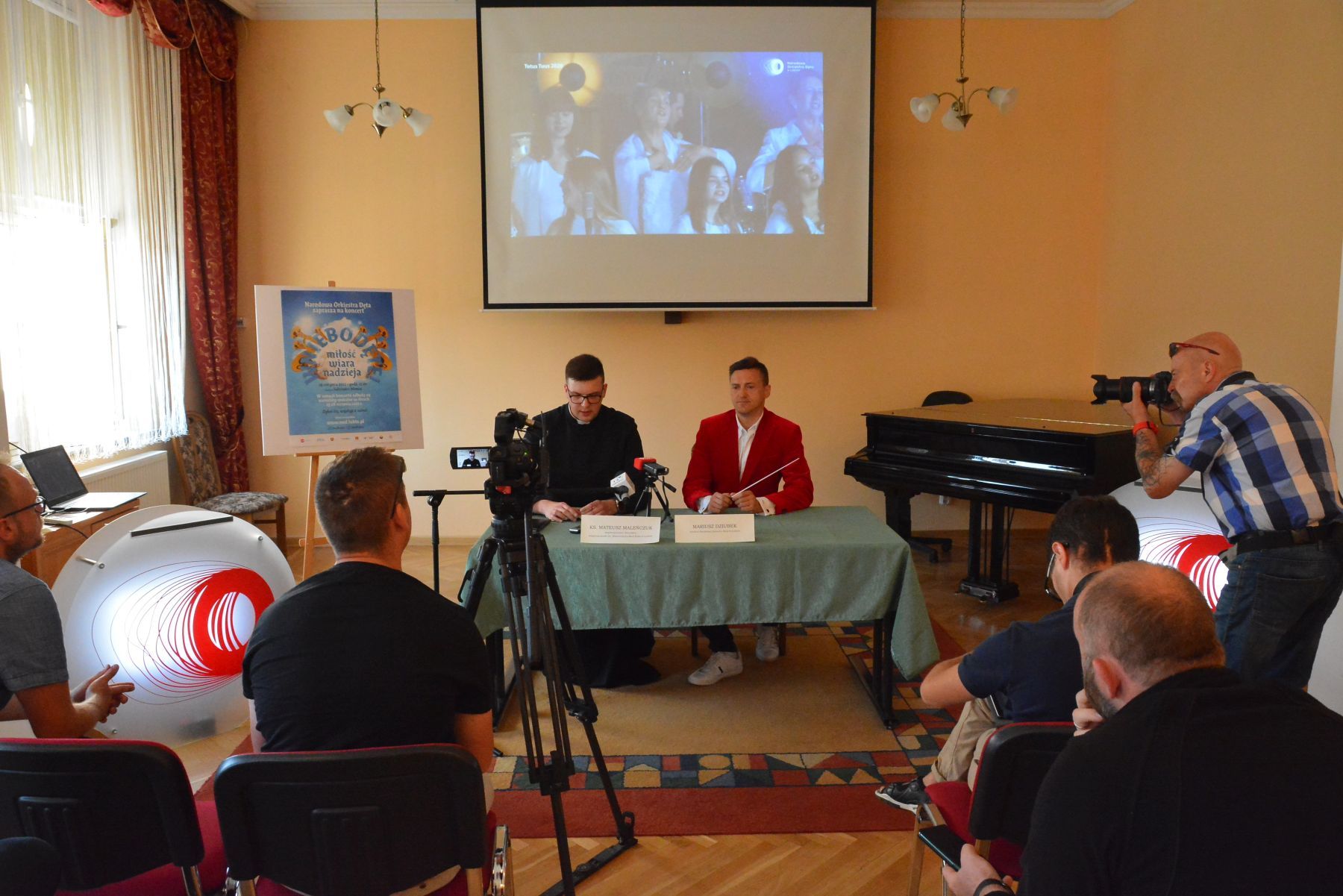 Konferencja prasowa przed koncertem WNIEBODĘTE