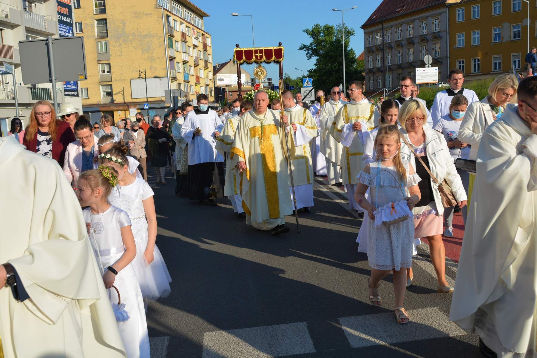 Boże Ciało na ulicach Legnicy [FILMY]