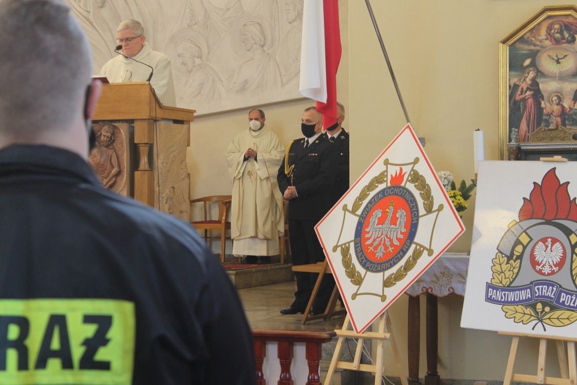 Jelenia Góra. Strażacy u św. Wojciecha