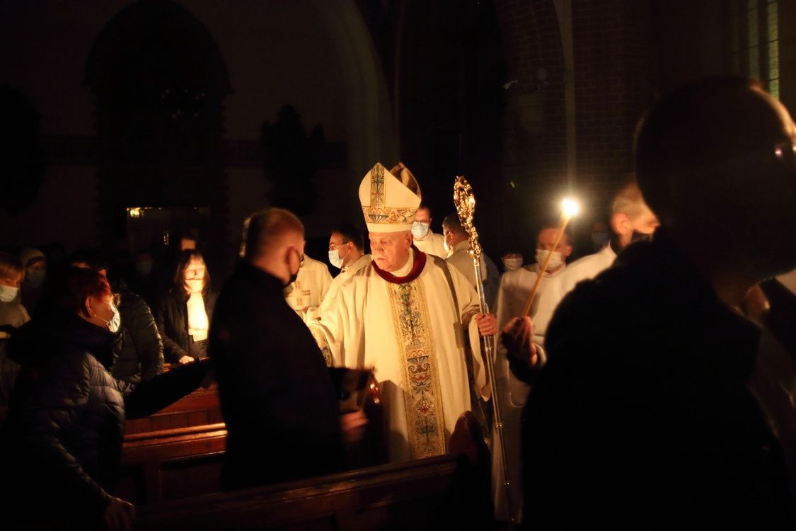 Wigilia Paschalna w katedrze