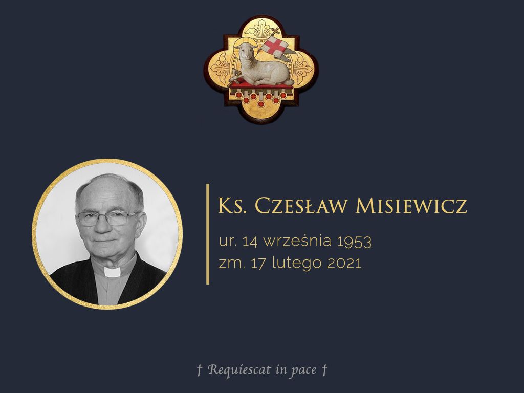 Zmarł ks. Czesław Misiewicz