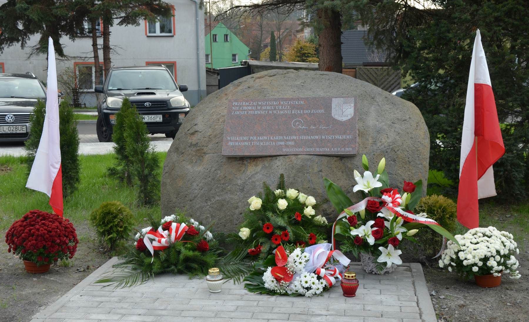 Kard. Stefan Wyszyński ma swój skwer w Olszynie