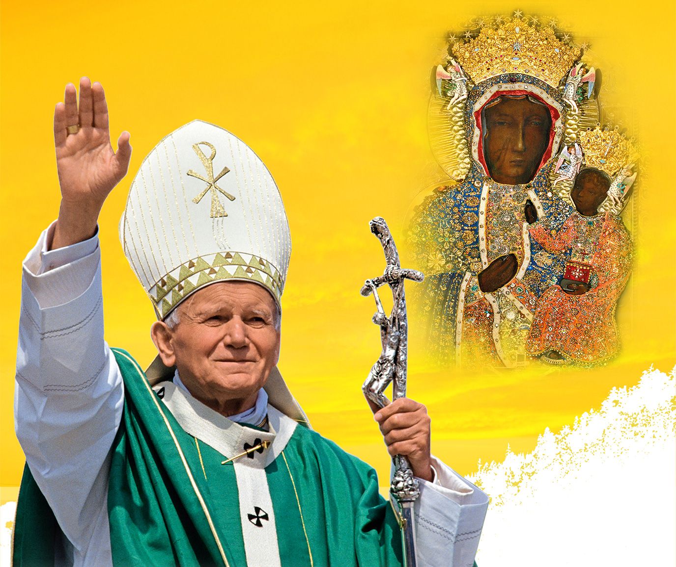 List pasterski KEP zapowiadający XX Dzień Papieski