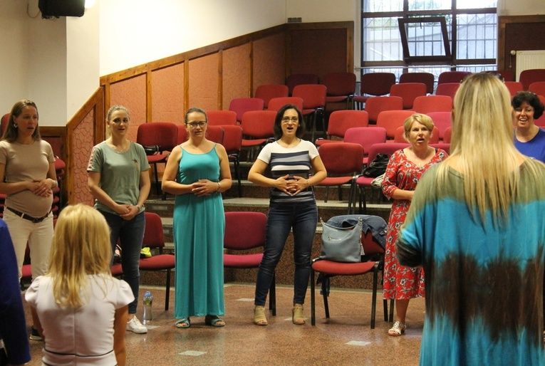 Pierwsze zajęcia gospel w Lubinie