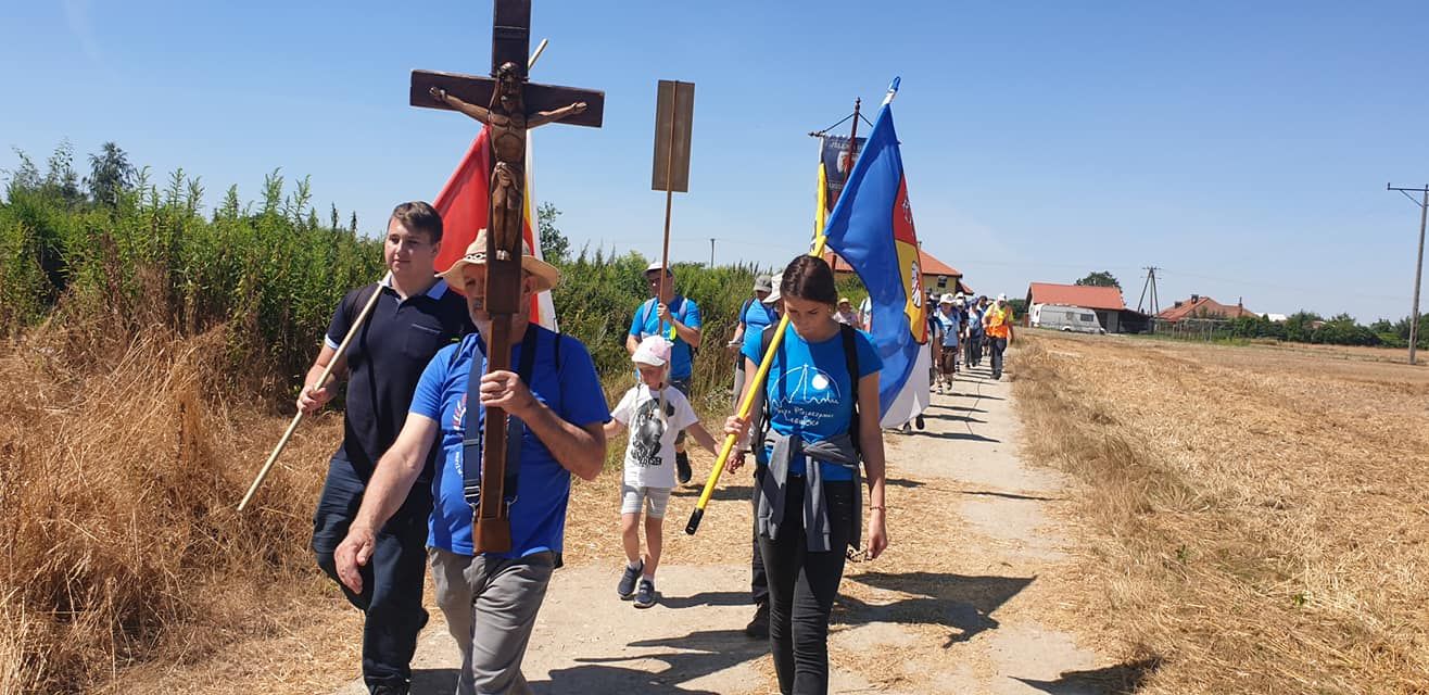 Grupa nr 2 na pielgrzymkowym szlaku