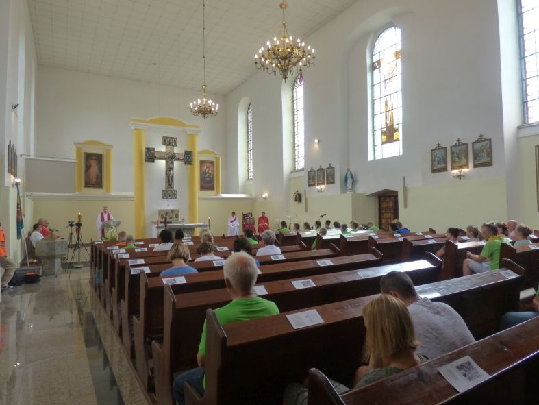 Pielgrzymkowa Msza św. w Sanktuarium Męki Pańskiej w Tyńcu Legnickim [FILM]