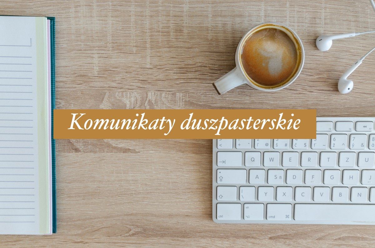 Komunikaty duszpasterskie - 10 stycznia 2020