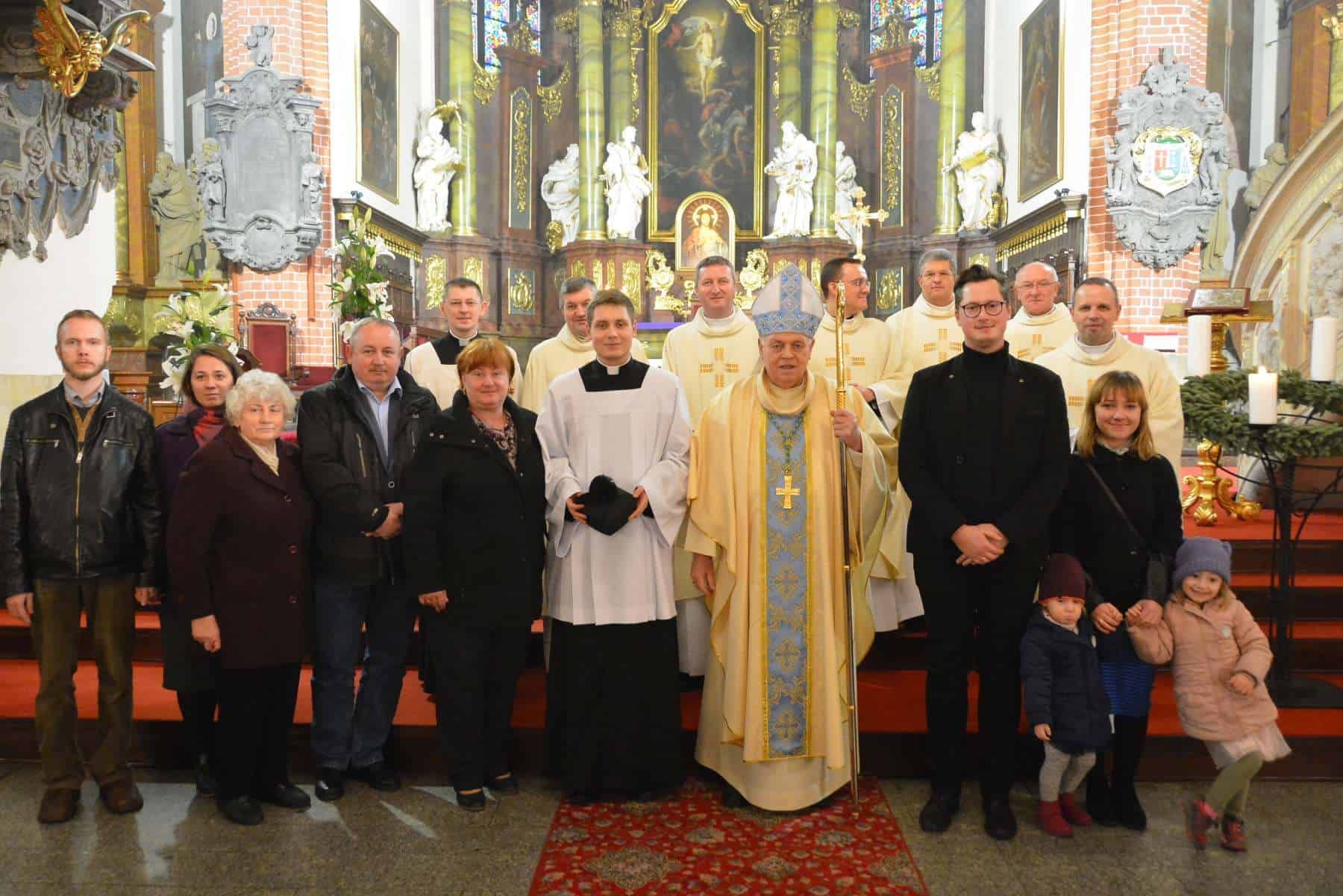 Znak przynależności do Chrystusa. Obłóczyny kleryka III roku