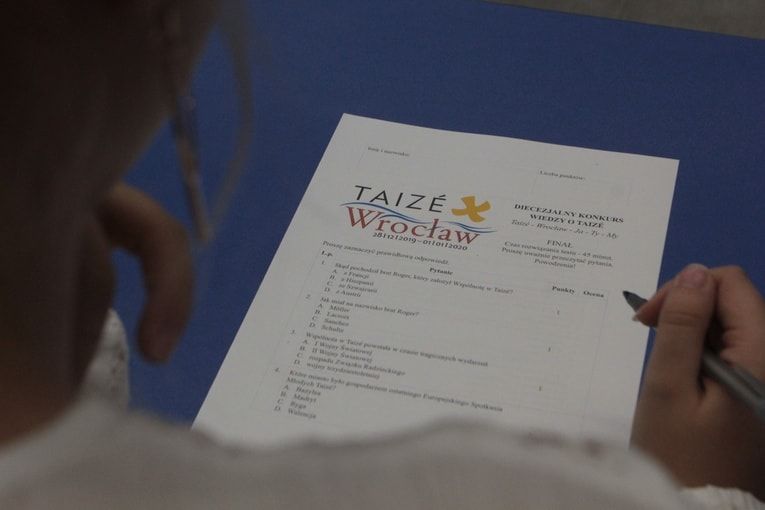 Finał konkursu o Taizé odbył się w Bolesławcu