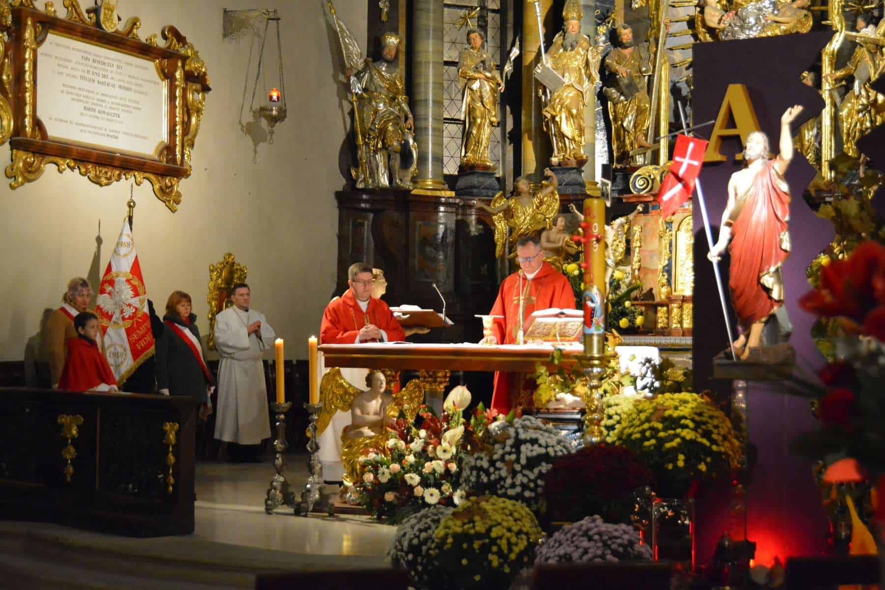 Msza św. za Orlęta Lwowskie w Bolesławcu