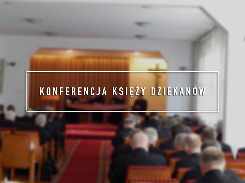 Konferencja Dziekanów - 11 października 2019