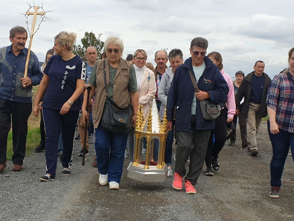 Z patronką rodzin na Górzec