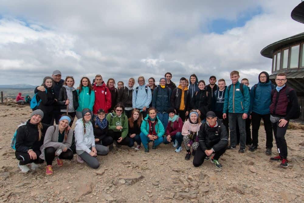 Stypendyści w Karkonoszach i nie tylko...