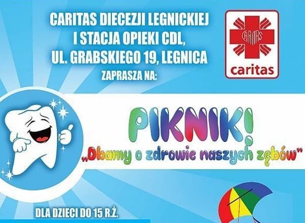 Piknik stomatologiczny z legnicką Caritas