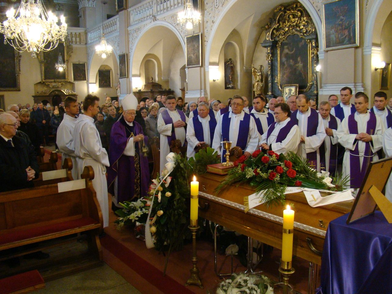 Uroczystości pogrzebowe o. Jerzego Górala SP