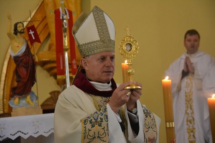 Relikwie św. Jana Pawła II w parafii św. Tadeusza