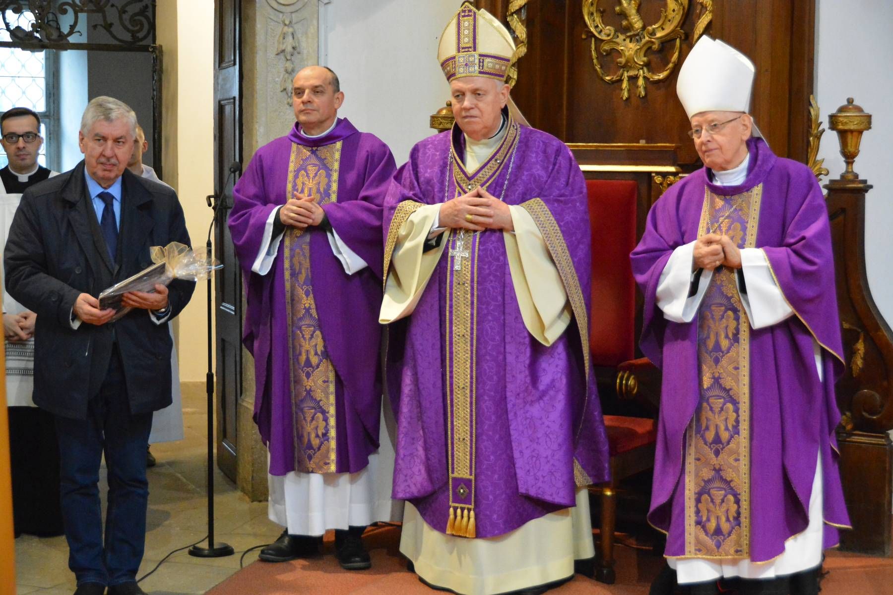 Honorowi członkowie Bractwa Henryka Pobożnego i księżnej Anny