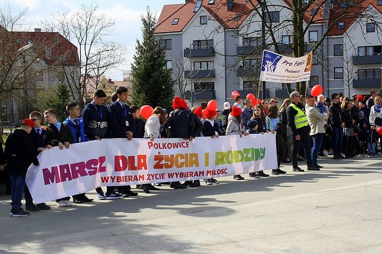 Marsz dla Życia i Rodziny w Polkowicach