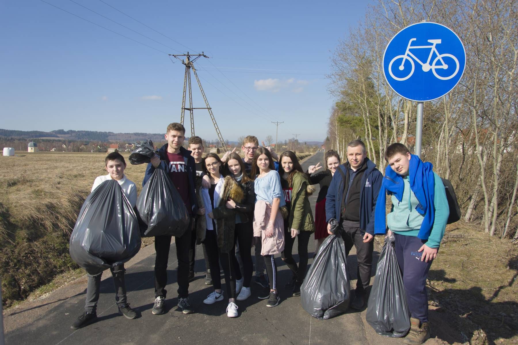 Wielkie wiosenne sprzątanie Krzeszowa