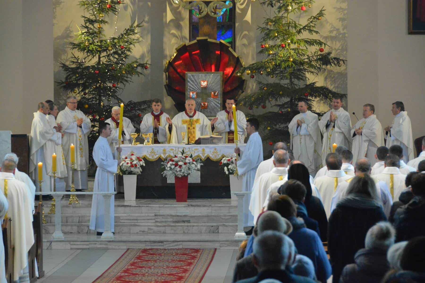 Msza św. dziękczynna w intencji bp. Marka Mendyka