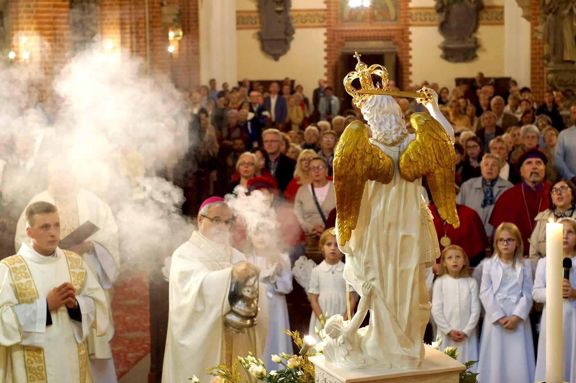 Św. Michał Archanioł w katedrze legnickiej