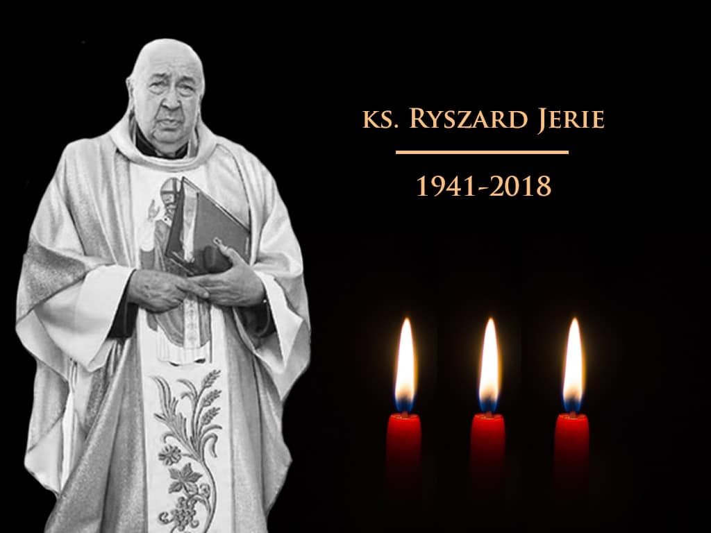 Zmarł ks. Ryszard Jerie (aktualizacja)