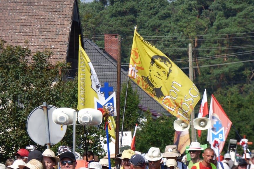 Ze św. Janem Bosko na Jasną Górę