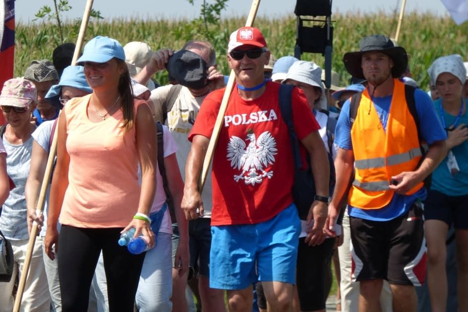 Patriotycznie na pielgrzymim szlaku