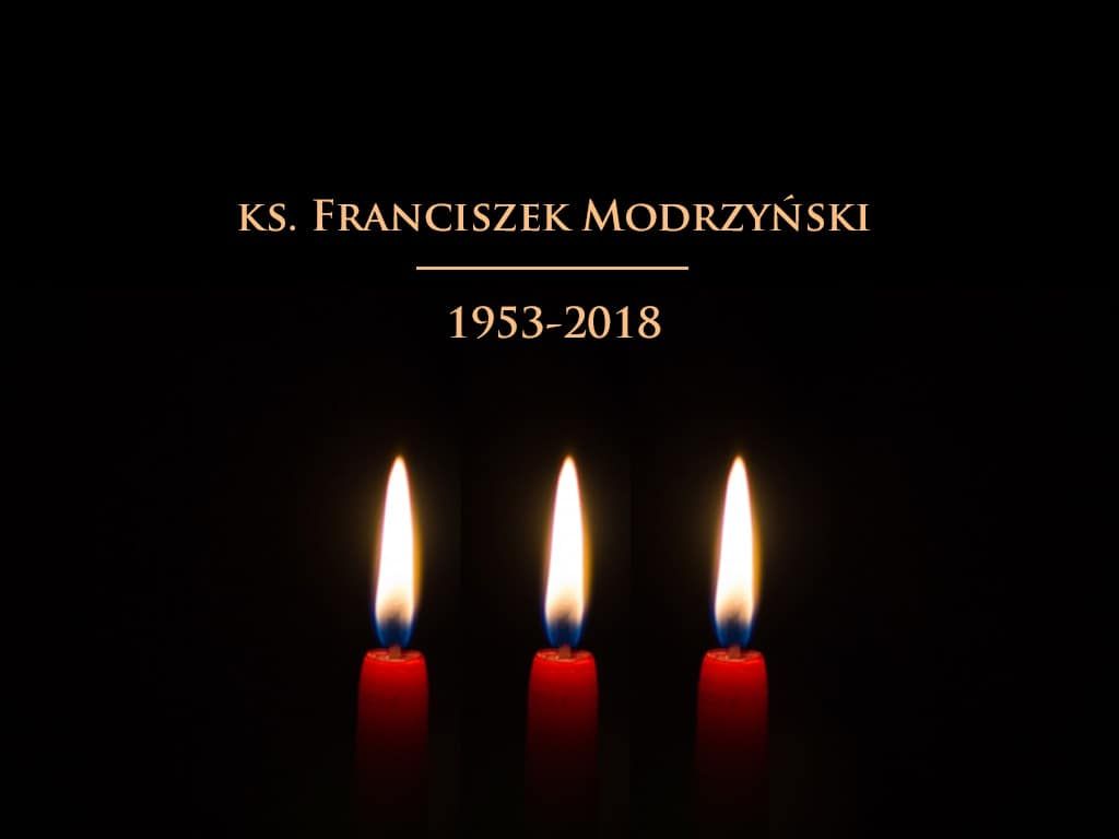 Zmarł ks. Franciszek Modrzyński