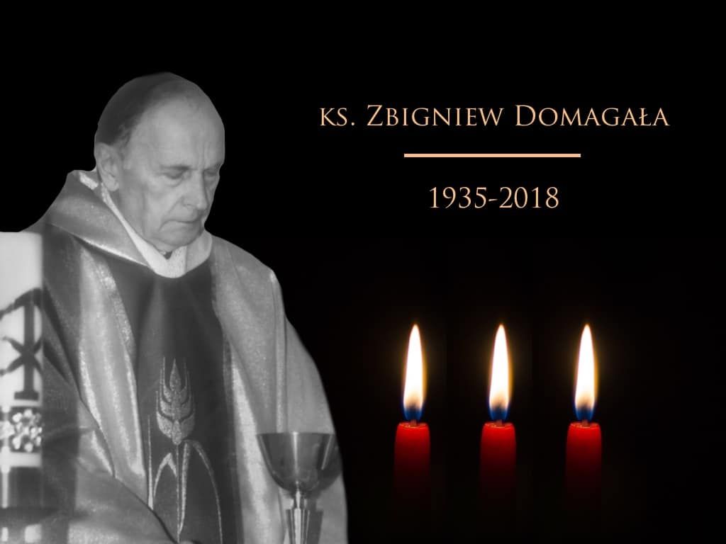 Zmarł ks. Zbigniew Domagała (aktualizacja)