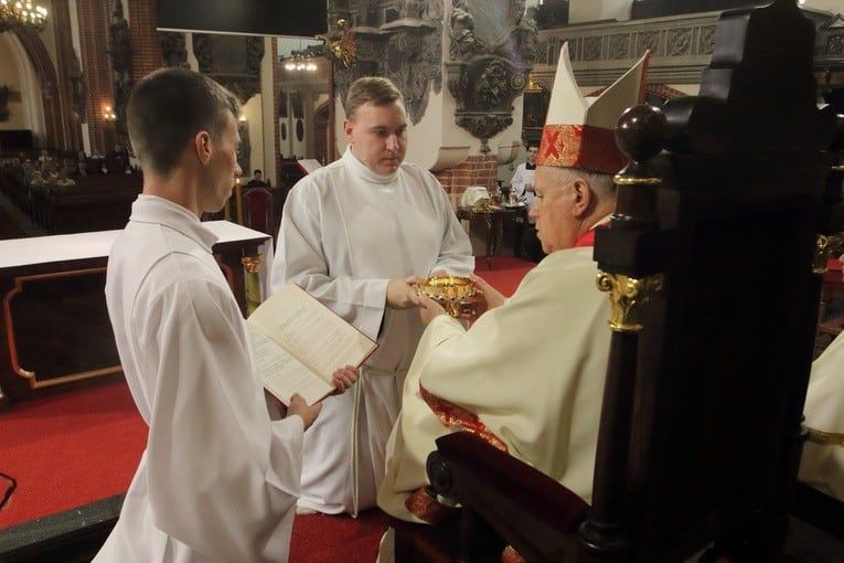 Akolitat na zakończenie roku akademickiego w WSD