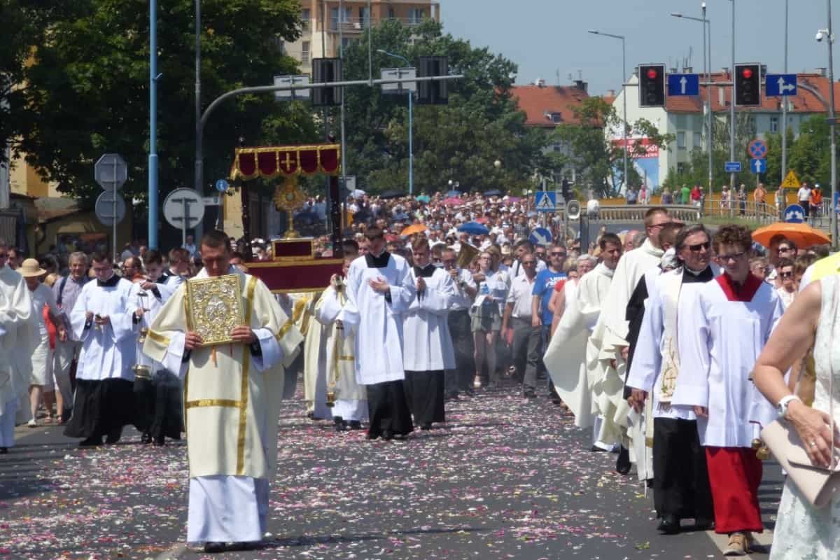 Uroczystość Najświętszego Ciała i Krwi Pańskiej w Legnicy