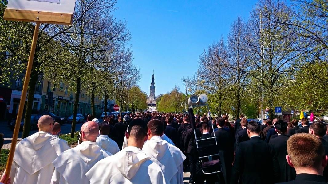 Legniccy klerycy na Jasnej Górze