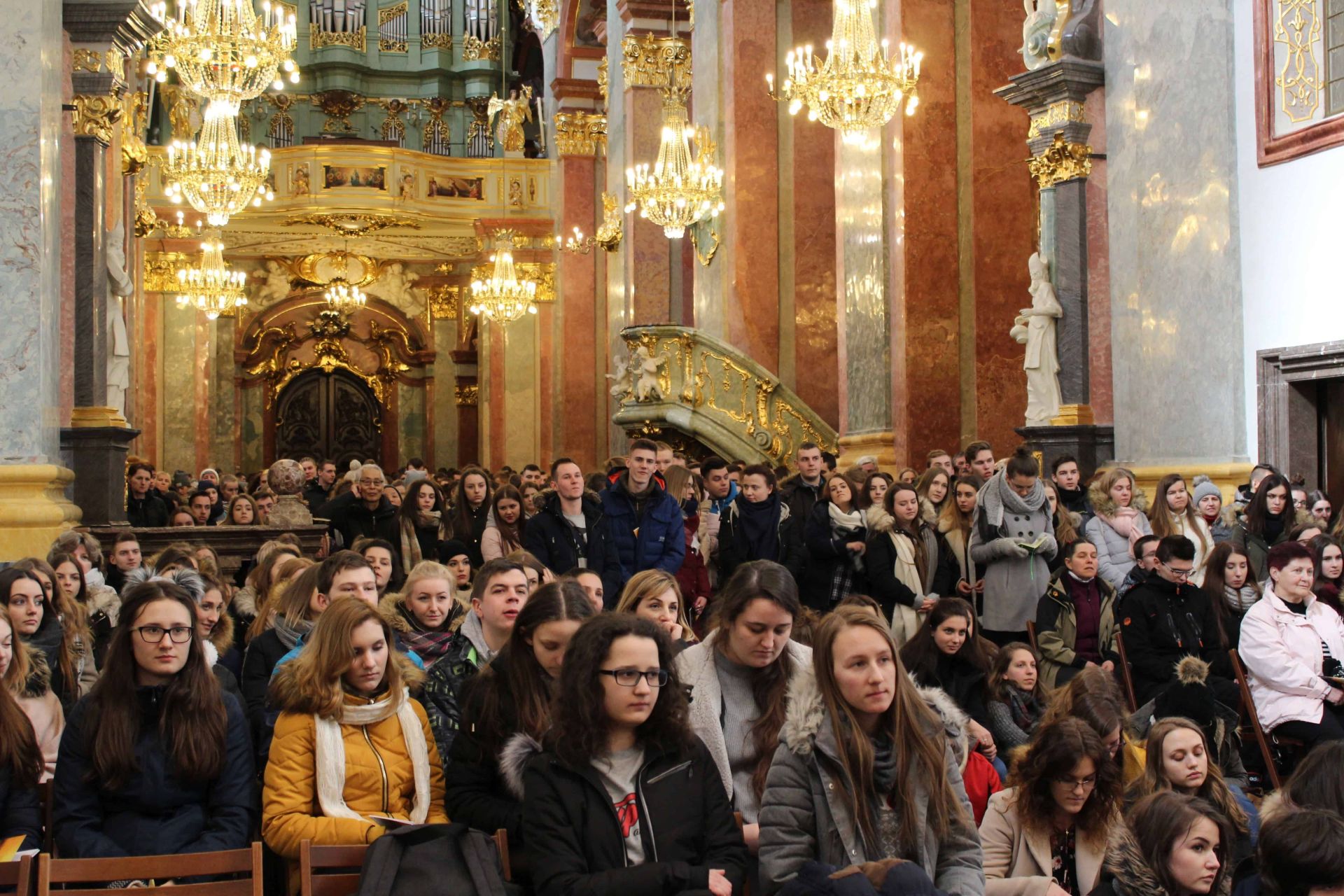 Maturzyści na Jasnej Górze