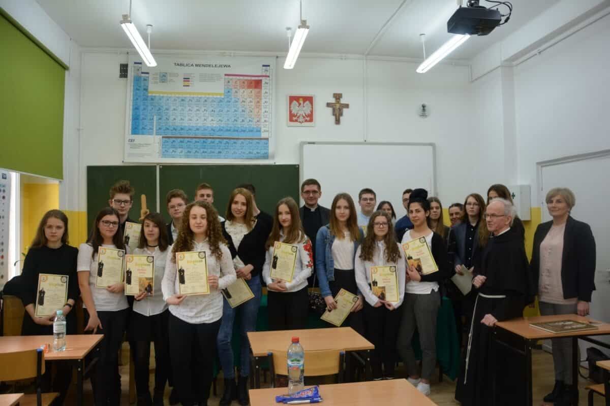 Konkurs wiedzy o św. Maksymilianie. Etap diecezjalny.
