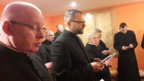 Księża dekanatu Gryfów Śląski przeżywali wielkopostny dzień skupienia