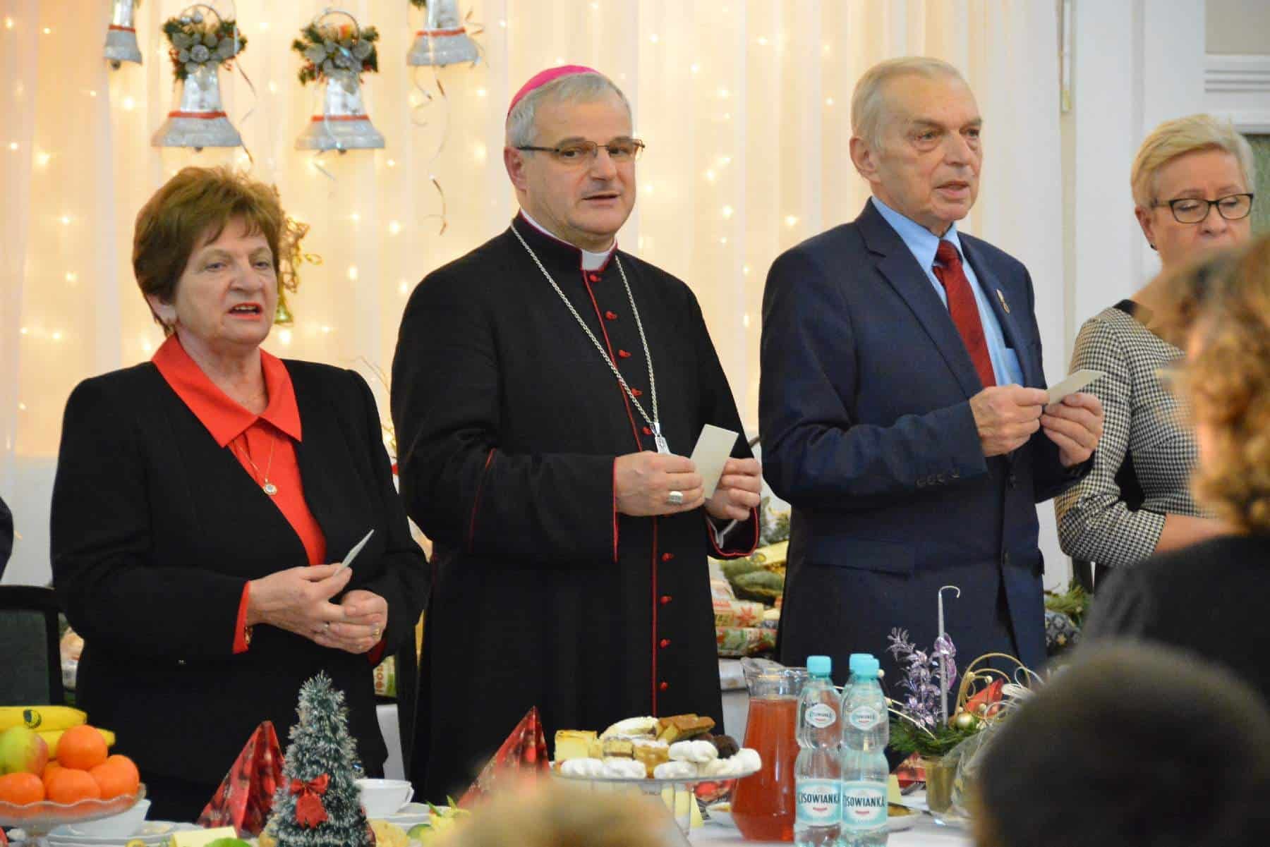 Bp Marek na przedświątecznym spotkaniu TPD