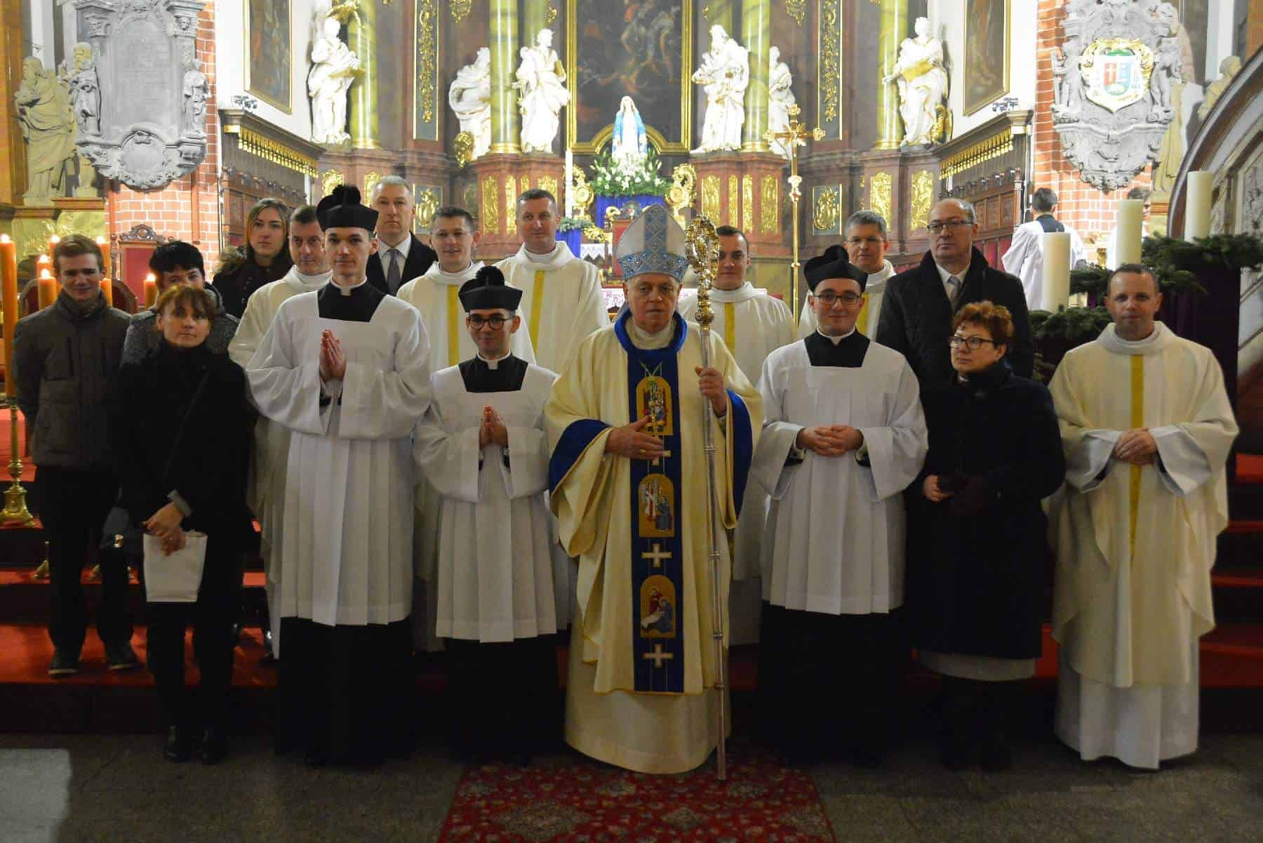 Obłóczyny kleryków III roku