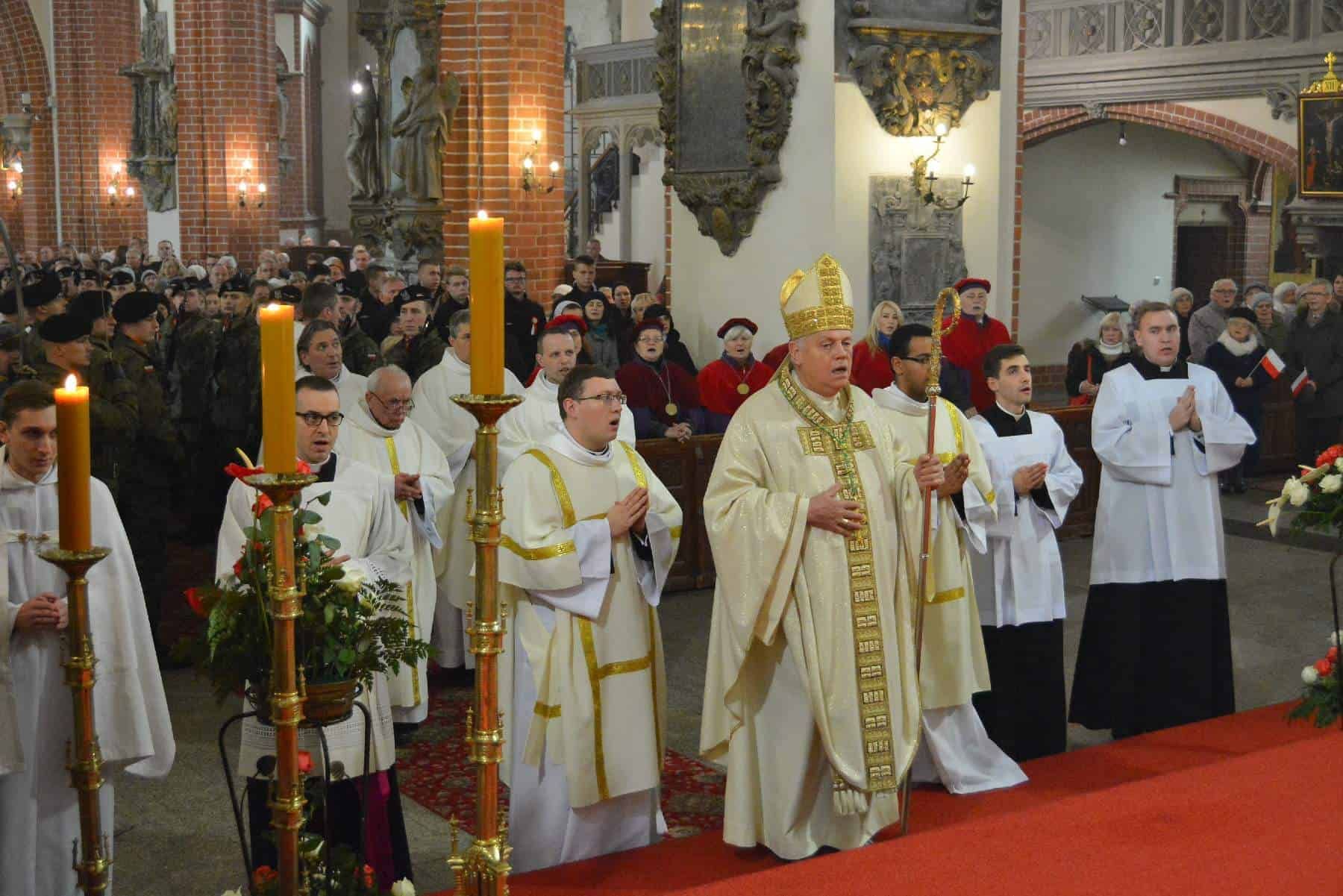 Modlitwa za Niepodległą w legnickiej Katedrze