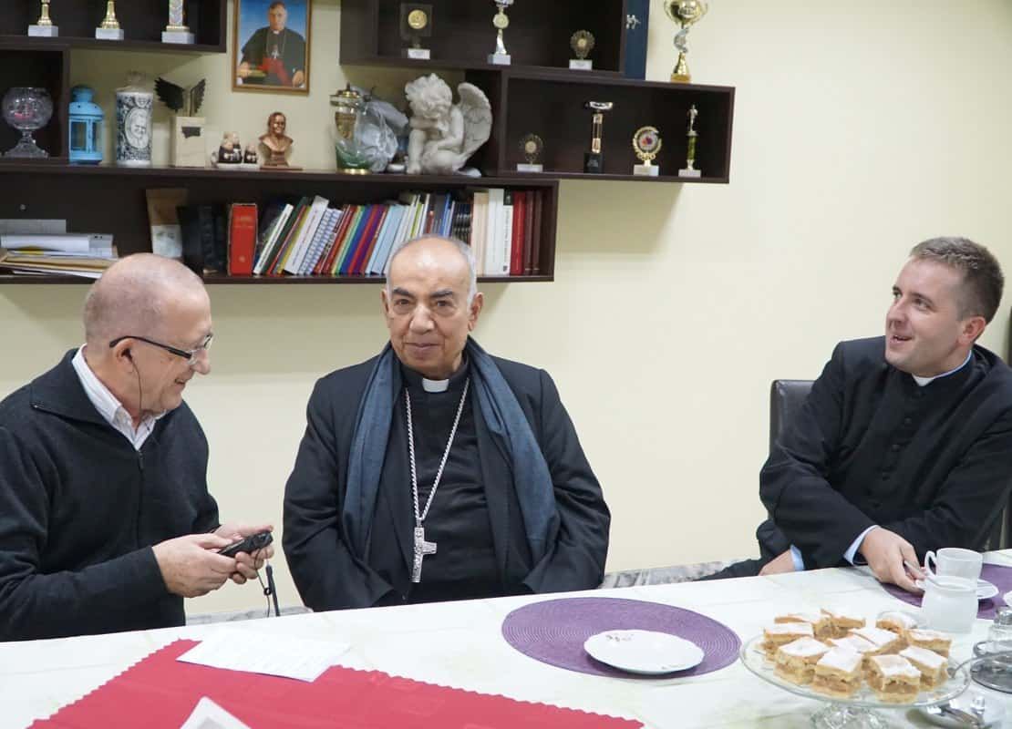 Biskup Aleppo spotkał się z Legniczanami
