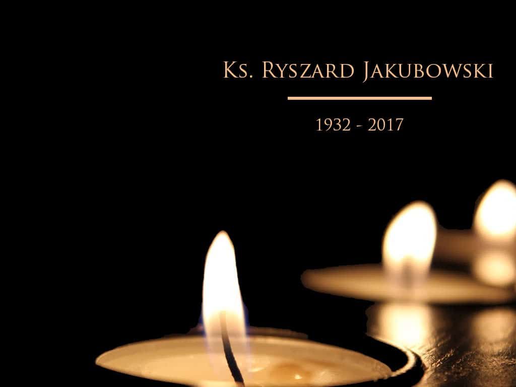 Zmarł ks. Ryszard Jakubowski