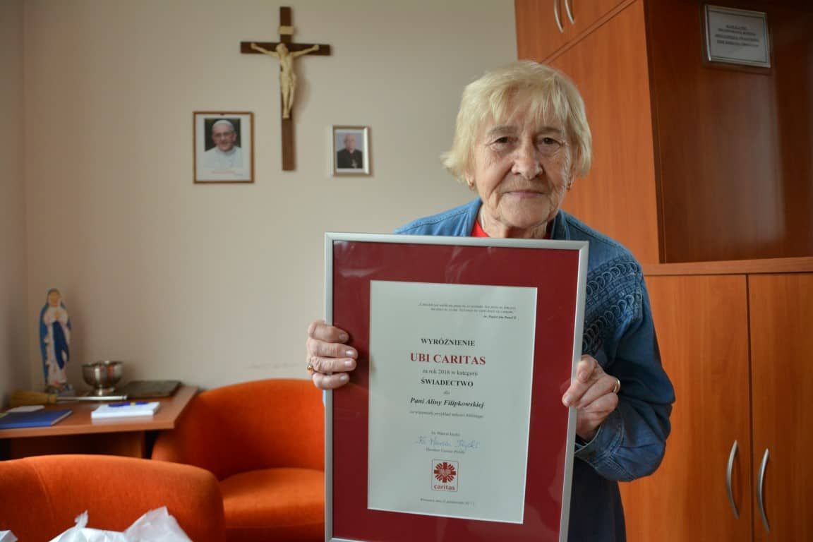 Wyróżnienie Ubi Caritas dla wolontariuszki „Samarytanina”